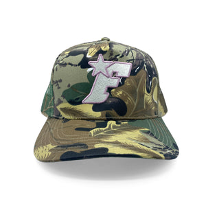 
                  
                    Load image into Gallery viewer, FORTS &amp;#39;Allstar&amp;#39; Snap Back Cap - &amp;#39;Camo / Mauve&amp;#39;
                  
                