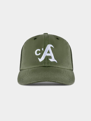 
                  
                    Load image into Gallery viewer, Circle Author &amp;quot;CA&amp;#39;s&amp;quot; Waxed Canvas Hat - &amp;#39;Green&amp;#39;
                  
                