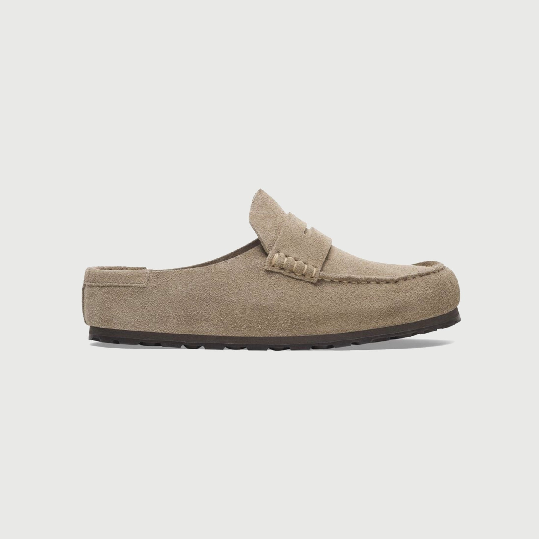 Birkenstock Naples Wrapped Suede - 'Taupe' – FORTS