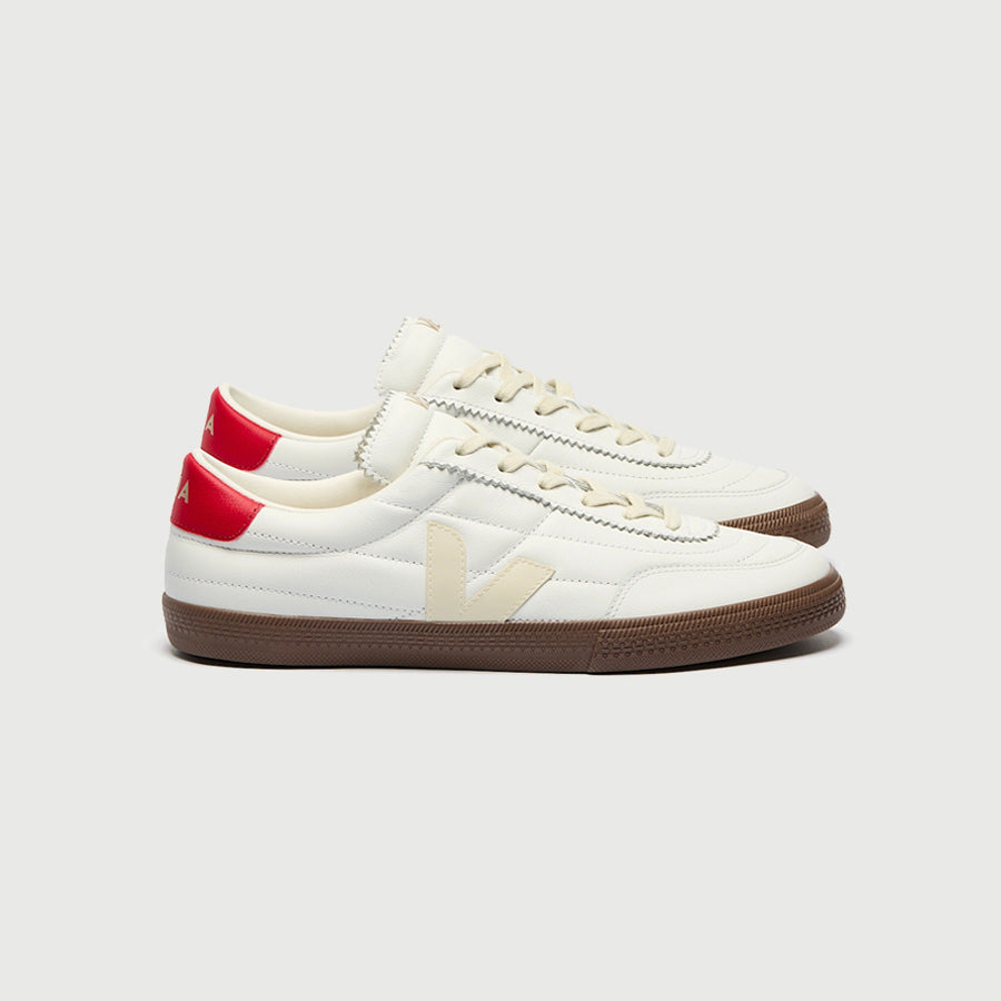 VEJA Panenka Leather - White / Bark – FORTS