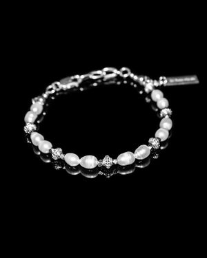 
                  
                    Load image into Gallery viewer, For Those Who Sin &amp;#39;Ridged Pearl&amp;#39; Bracelet
                  
                