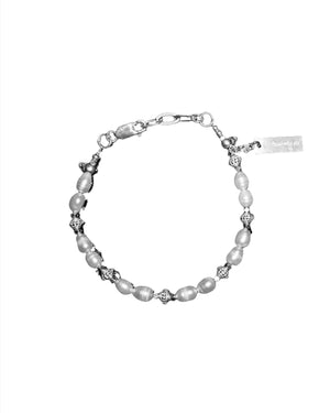 
                  
                    Load image into Gallery viewer, For Those Who Sin &amp;#39;Ridged Pearl&amp;#39; Bracelet
                  
                