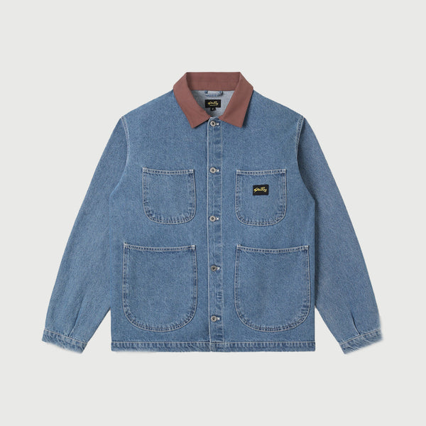 Stan Ray Coverall Jacket - 70s Stone Denim – FORTS