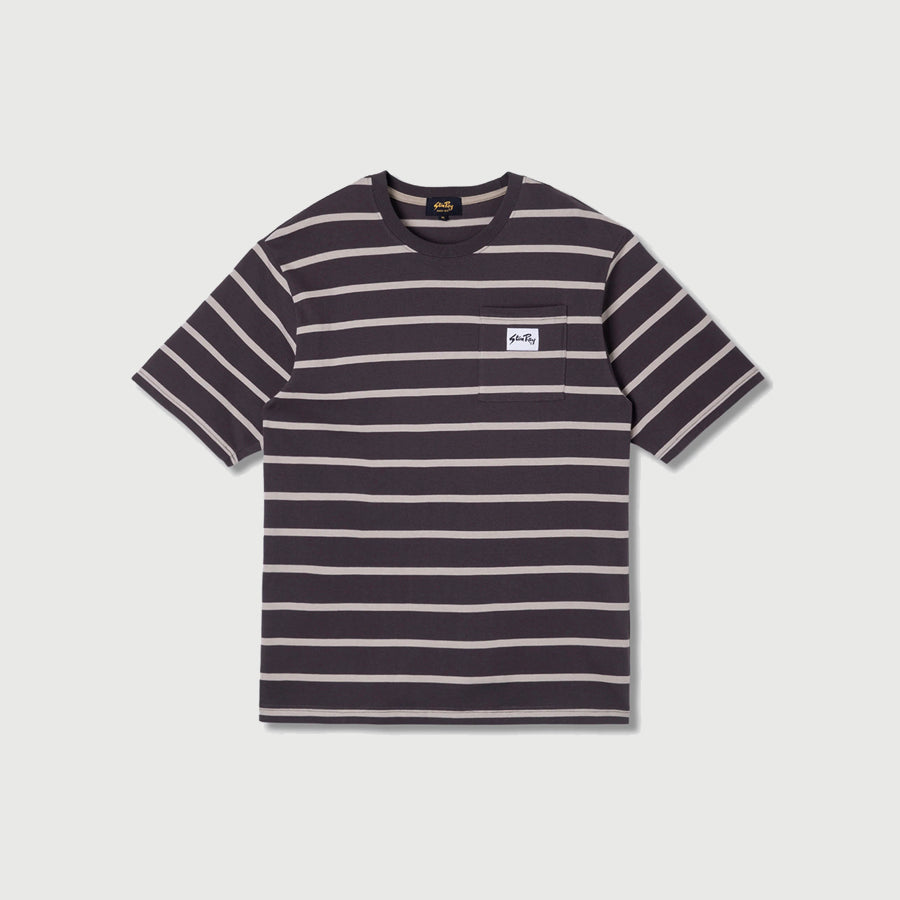 Stan Ray Stripe Pocket Tee - 'Raven' – FORTS