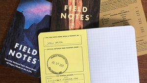 
                  
                    Load image into Gallery viewer, Field Notes - &amp;#39;National Parks Series B&amp;#39; - 3-Pack 48 Page Memo Book (Copy)
                  
                