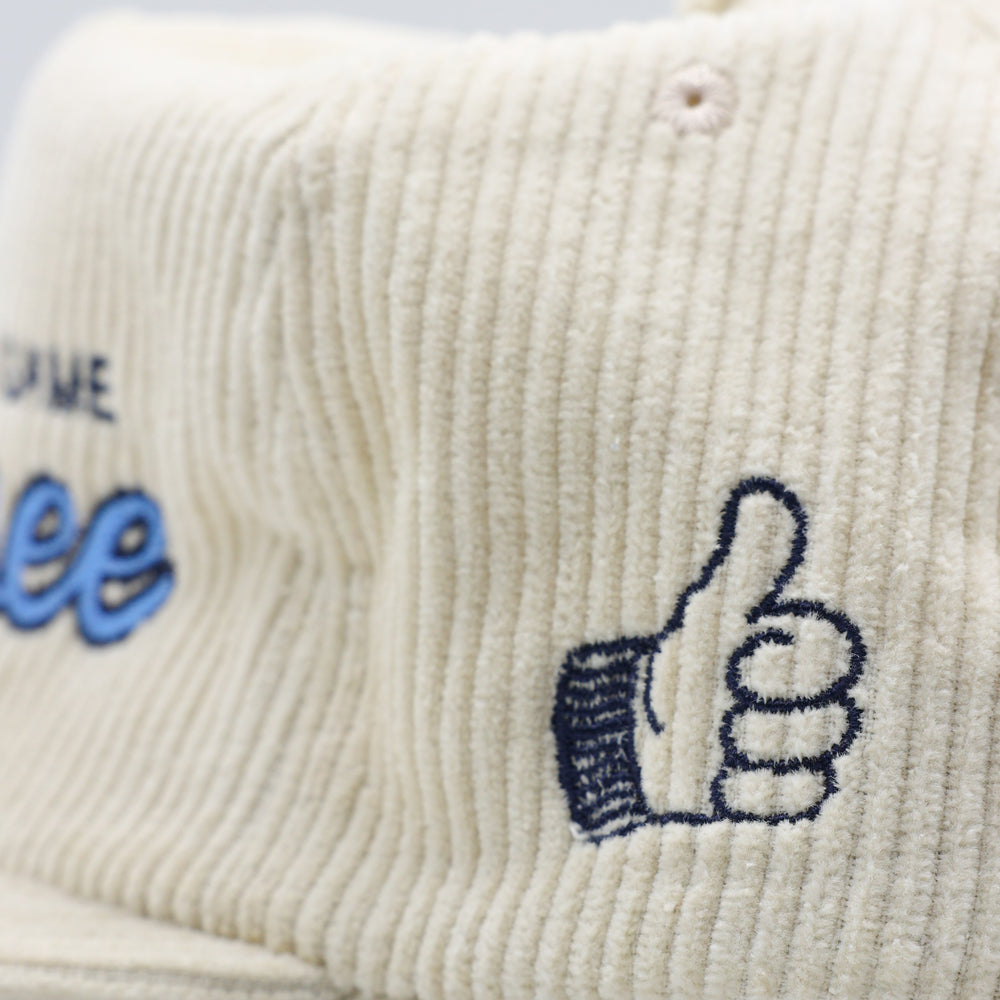 
                  
                    Load image into Gallery viewer, &amp;#39;HAVE A NICE GAME&amp;#39; Tennessee Script Snapback - &amp;#39;Cream Corduroy&amp;#39;
                  
                