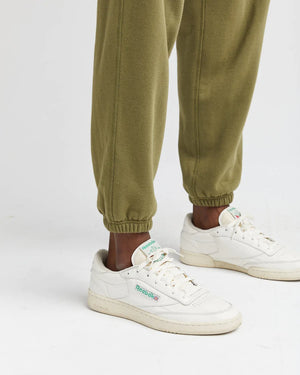 
                  
                    Load image into Gallery viewer, Richer Poorer Recycled Fleece Classic Sweatpant - &amp;#39;Olive Army&amp;#39;
                  
                