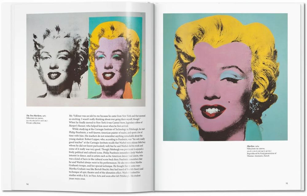
                  
                    Load image into Gallery viewer, Andy Warhol Hardback Book
                  
                