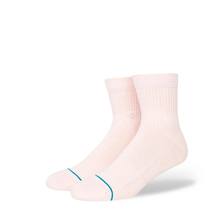 
                  
                    Load image into Gallery viewer, Stance Cotton Quarter Socks  - &amp;#39;Icon - Pink&amp;#39;
                  
                