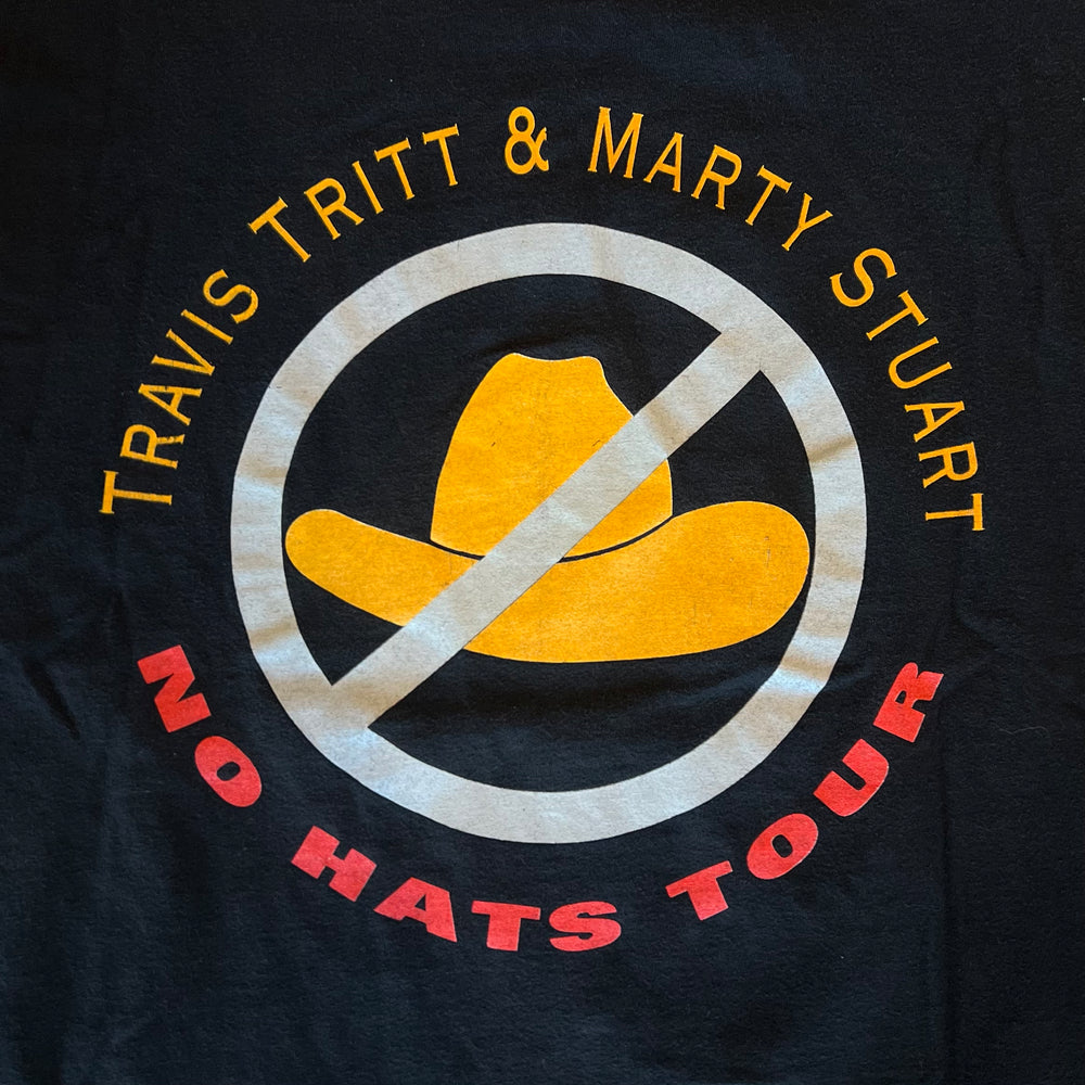 
                  
                    Load image into Gallery viewer, Vintage Travis Tritt &amp;amp; Marty Stuart &amp;quot;No Hats Tour&amp;quot; T-Shirt
                  
                
