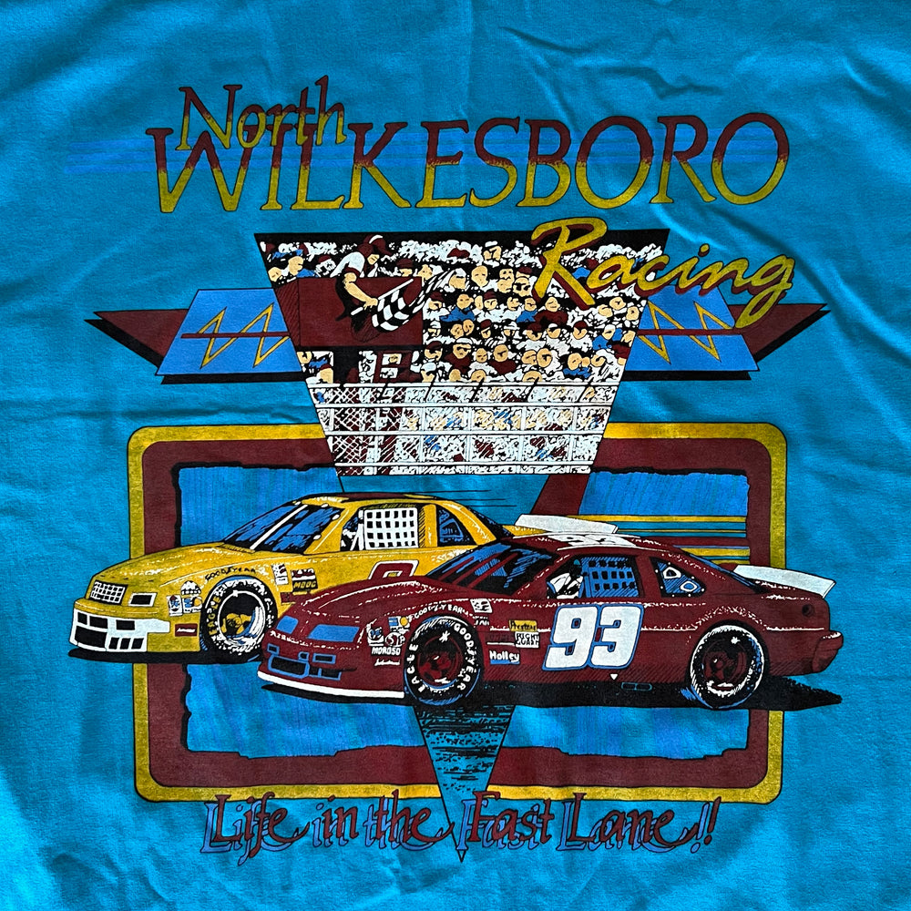 
                  
                    Load image into Gallery viewer, Vintage North Wilkesboro Racing &amp;quot;Fast Lane&amp;quot; T-Shirt
                  
                