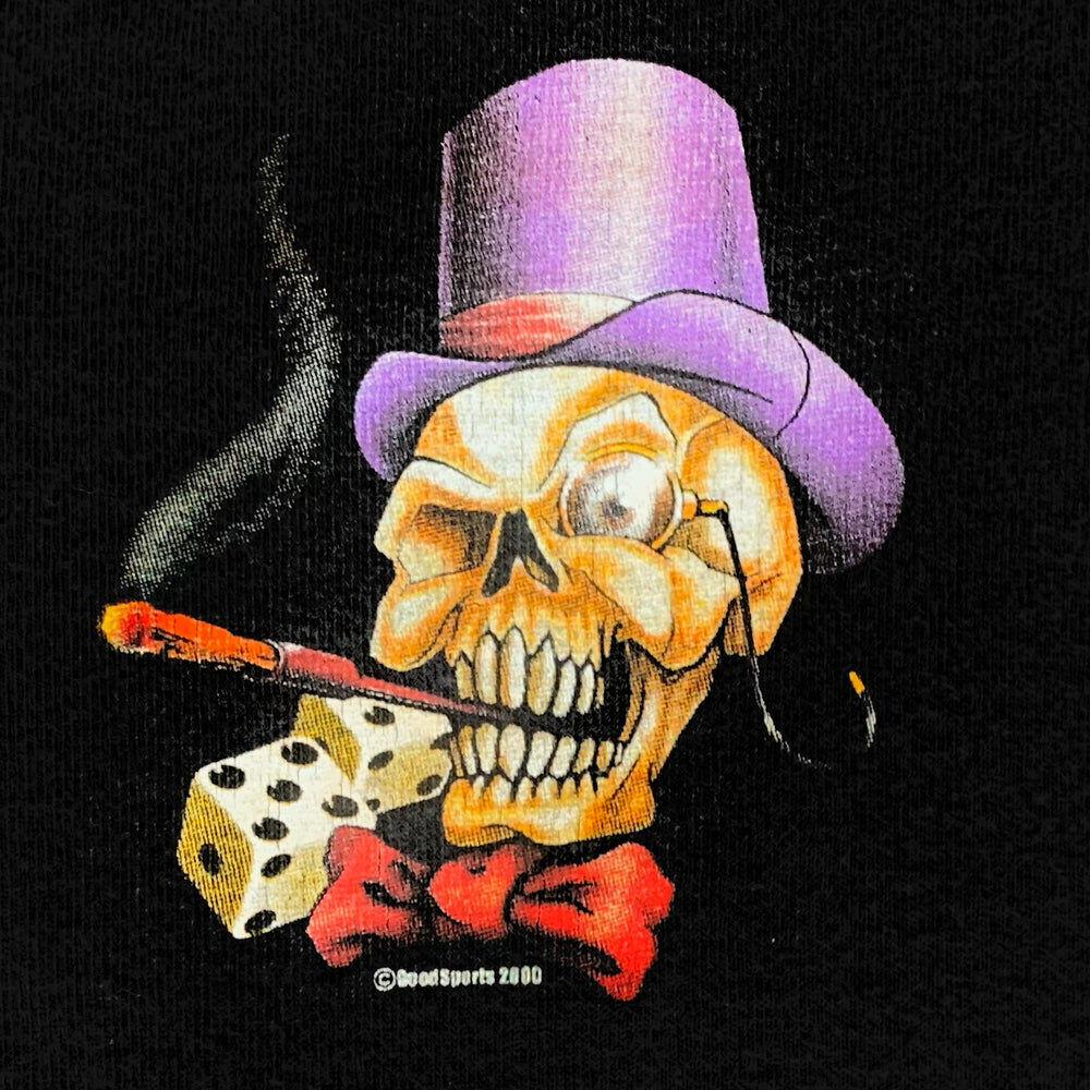 
                  
                    Load image into Gallery viewer, Vintage 2000 &amp;quot;Skull &amp;amp; Dice&amp;quot; Long Sleeve Shirt
                  
                