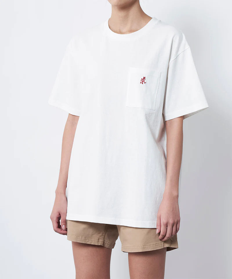 
                  
                    Load image into Gallery viewer, Gramicci One Point Tee - &amp;#39;White&amp;#39;
                  
                