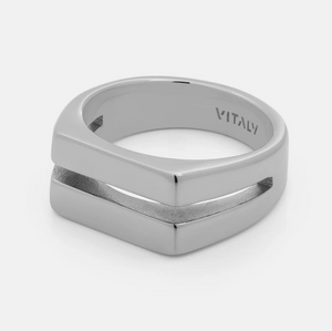 
                  
                    Load image into Gallery viewer, Vitaly - &amp;#39;Divide&amp;#39; Silver Ring
                  
                