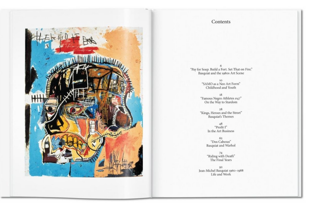 
                  
                    Load image into Gallery viewer, Jean-Michel Basquiat Hardback Book
                  
                