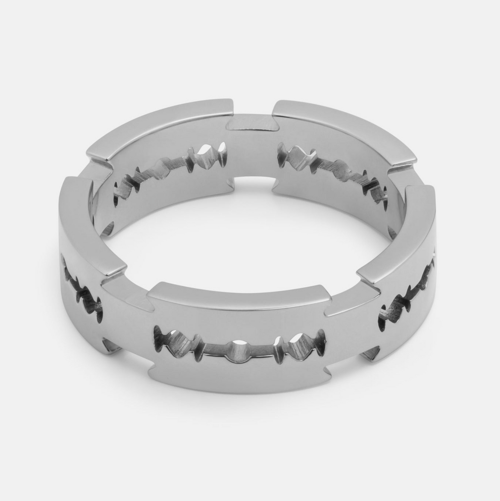 Vitaly 'Razor' Ring - 'Stainless Steel'