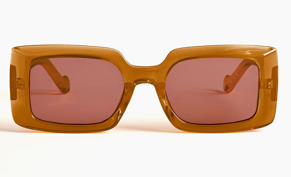 Szade 'Dart' Recycled Sunglasses - 'Burnt Honey'