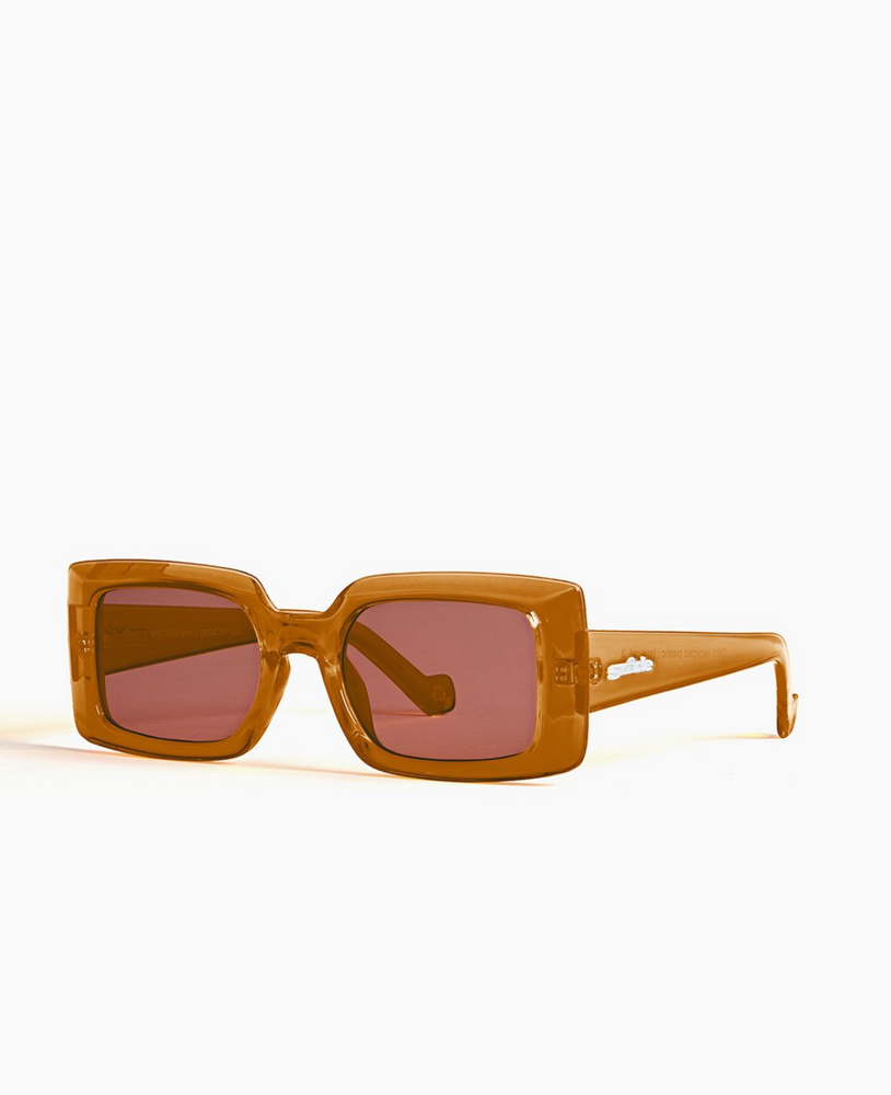 
                  
                    Load image into Gallery viewer, Szade &amp;#39;Dart&amp;#39; Recycled Sunglasses - &amp;#39;Burnt Honey&amp;#39;
                  
                