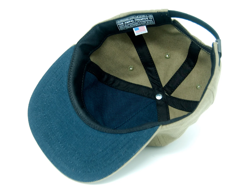
                  
                    Load image into Gallery viewer, Ampal Creative Dead Flowers Strapback - &amp;#39;Khaki&amp;#39;
                  
                