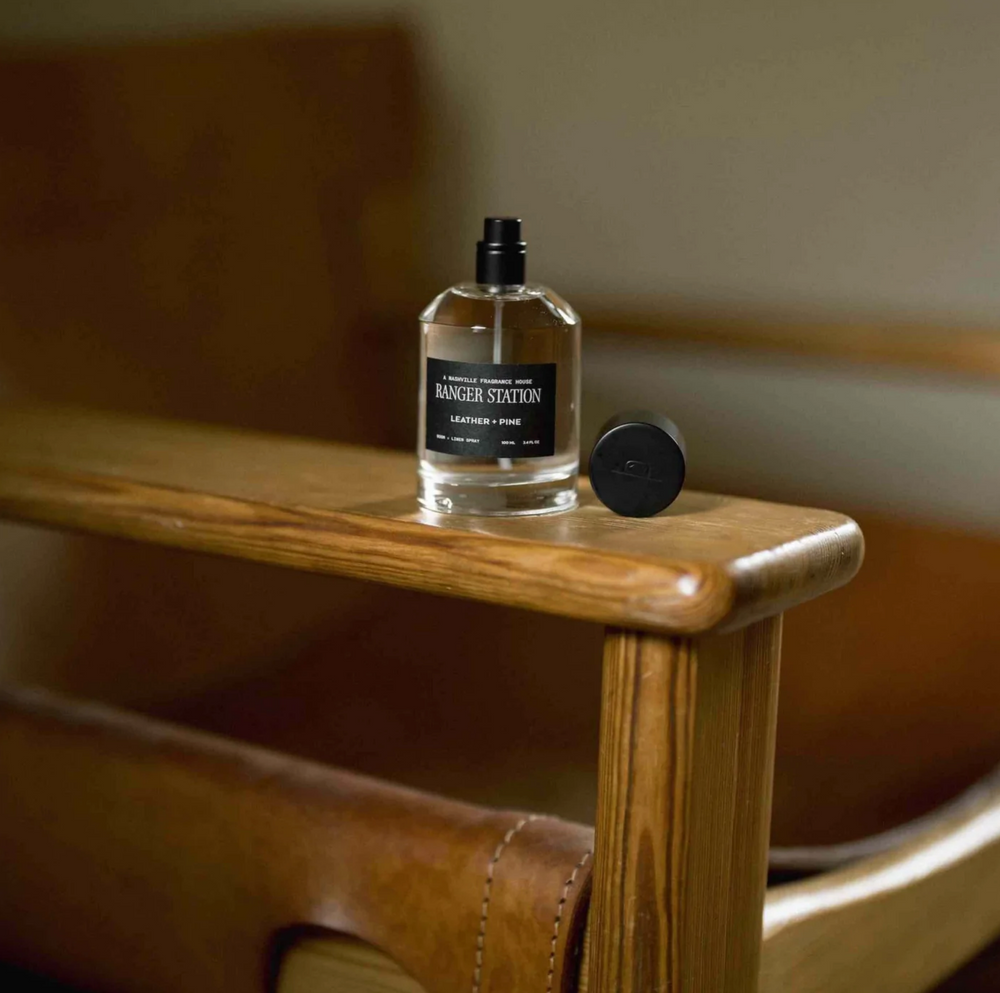 
                  
                    Load image into Gallery viewer, Ranger Station - &amp;#39;Leather + Pine&amp;#39; Fragrance (50ml)
                  
                