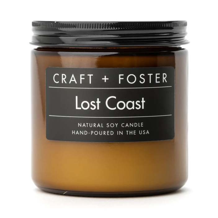 Copy of Craft + Foster 12oz Natural Soy Wax Candle - 'Lost Coast'