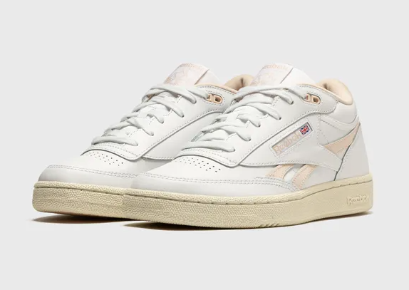 
                  
                    Load image into Gallery viewer, Reebok Club C Mid II Revenge - &amp;#39;White / Coral / Alabaster&amp;#39;
                  
                