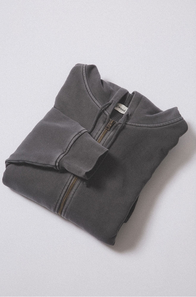 
                  
                    Load image into Gallery viewer, Elwood Clothing Core Zip Hoodie - &amp;#39;Vintage Grey&amp;#39;
                  
                