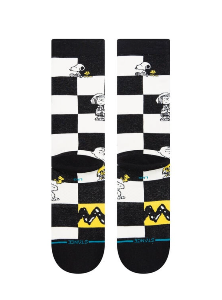 
                  
                    Load image into Gallery viewer, STANCE x Peanuts &amp;#39;Checkered&amp;#39; Crew Socks
                  
                