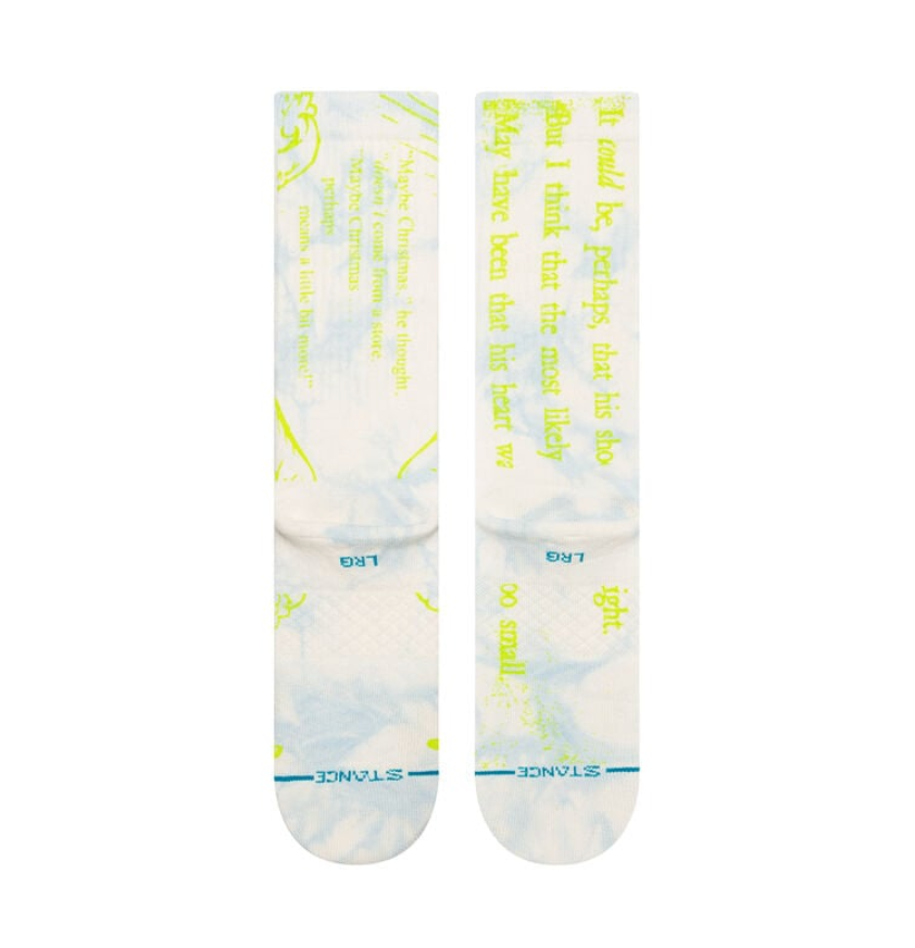 
                  
                    Load image into Gallery viewer, Stance Crew Socks x &amp;#39;The Grinch&amp;#39; - &amp;#39;Merry Grinchmas / Offwhite&amp;#39;
                  
                